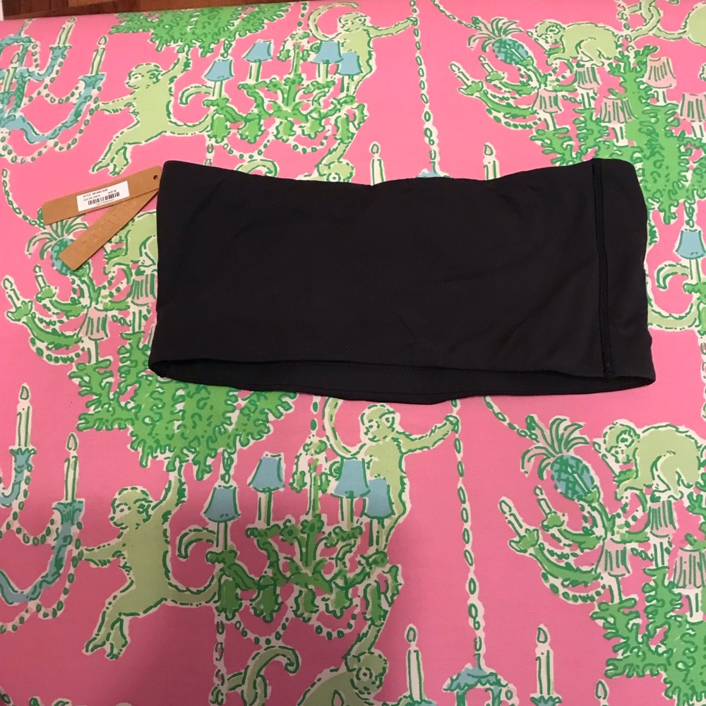SKIMS onyx black Fits Everybody Bandeau Bra size medium - Picture 4 of 4